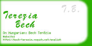 terezia bech business card