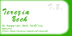 terezia bech business card